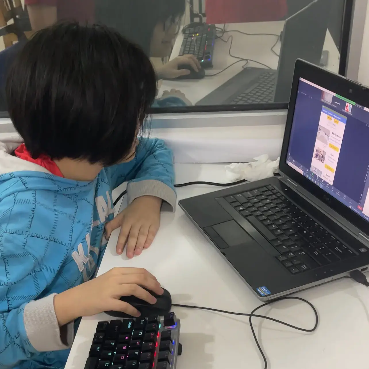 Girl coding app