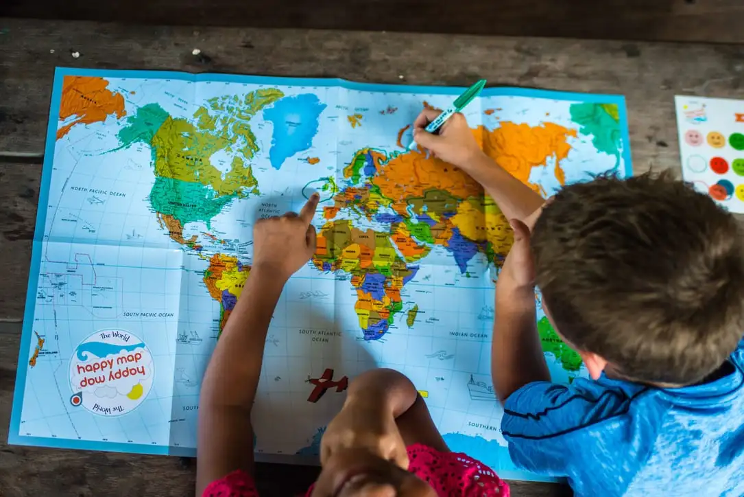 Kid travel planning