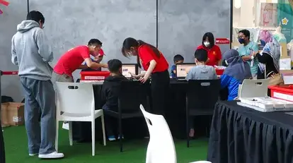 Kids coding robot