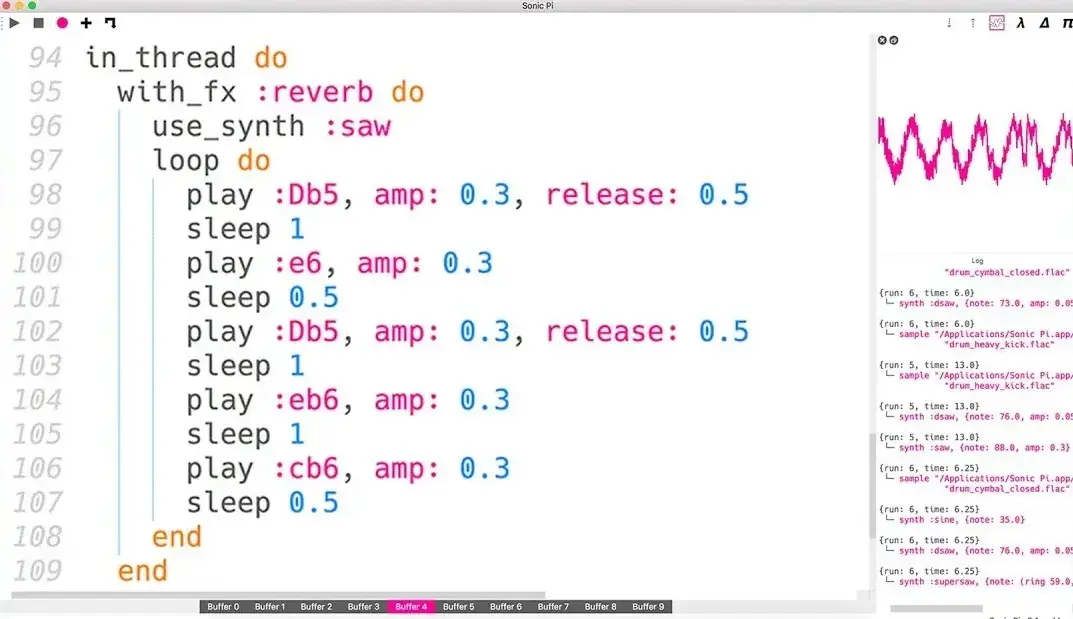 Sonic pi