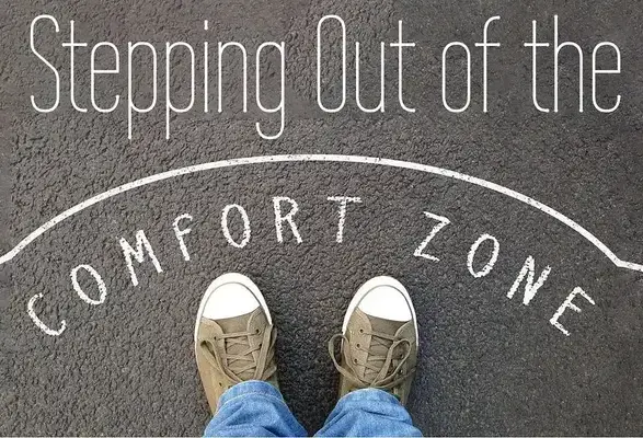 Stepping out of comfort zone