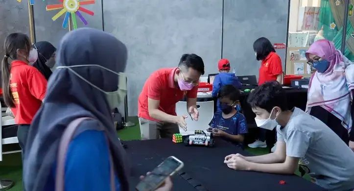 Teaching kids coding