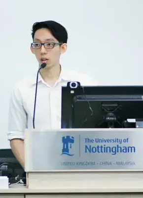 Advaspire robotic trainers - Aljay Ng teaching in Nottingham University